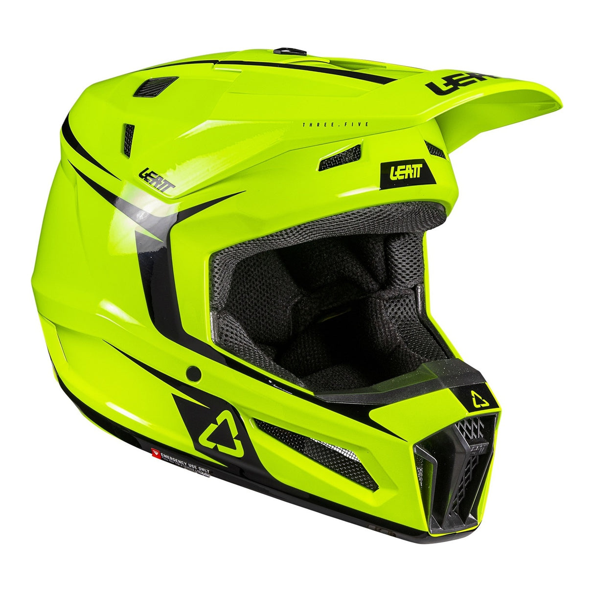 Leatt 2026 3.5 Neon Yellow Helmet & Vizion 3.5 Goggle Kit
