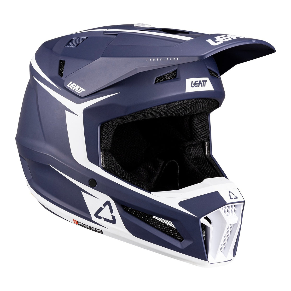 Leatt 2026 3.5 Junior Blue Helmet & Vizion 2.5 Goggles Kit
