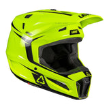 Leatt 2026 3.5 Junior Neon Yellow Helmet & Vizion 2.5 Goggles Kit