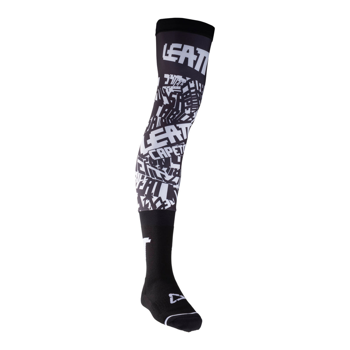 Leatt 2025 Black/White Knee Brace Socks