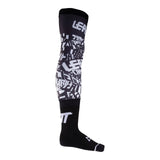 Leatt 2025 Black/White Knee Brace Socks