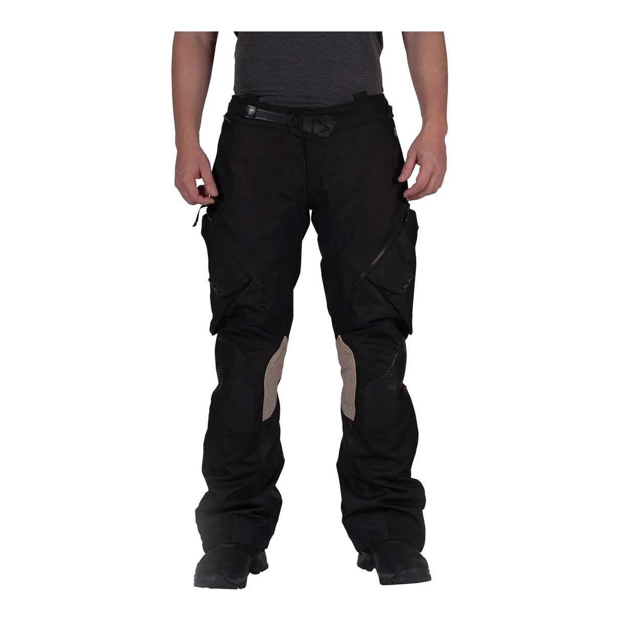 Leatt 5.5 ADV MultiTour Stealth Black/Grey Short Leg Textile Pants