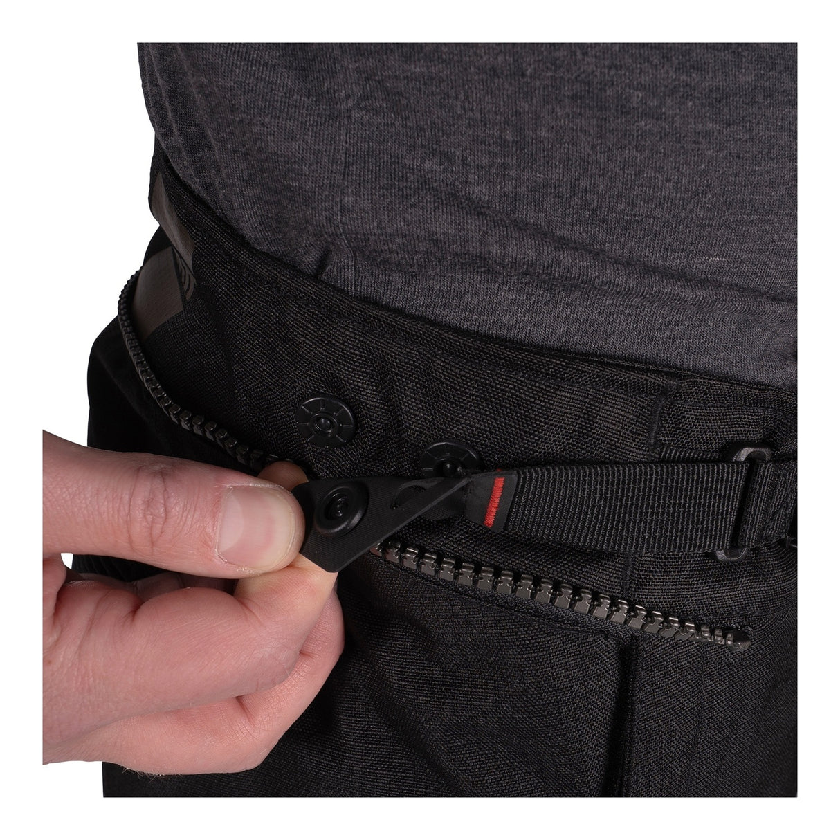 Leatt 5.5 ADV MultiTour Stealth Black/Grey Short Leg Textile Pants