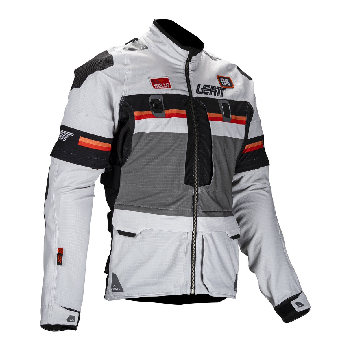 Leatt 5.5 ADV Rally Grey Textile Jacket