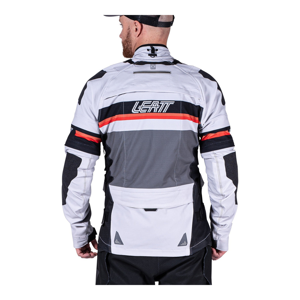Leatt 5.5 ADV Rally Grey Textile Jacket