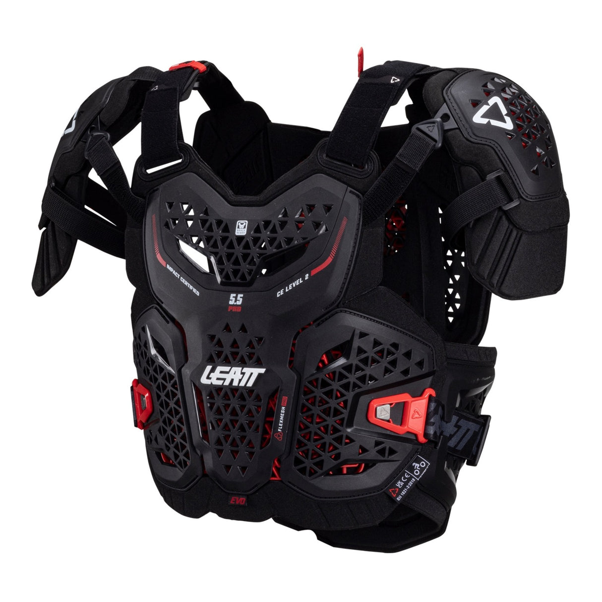 Leatt 5.5 Pro Evo Black Chest Protector