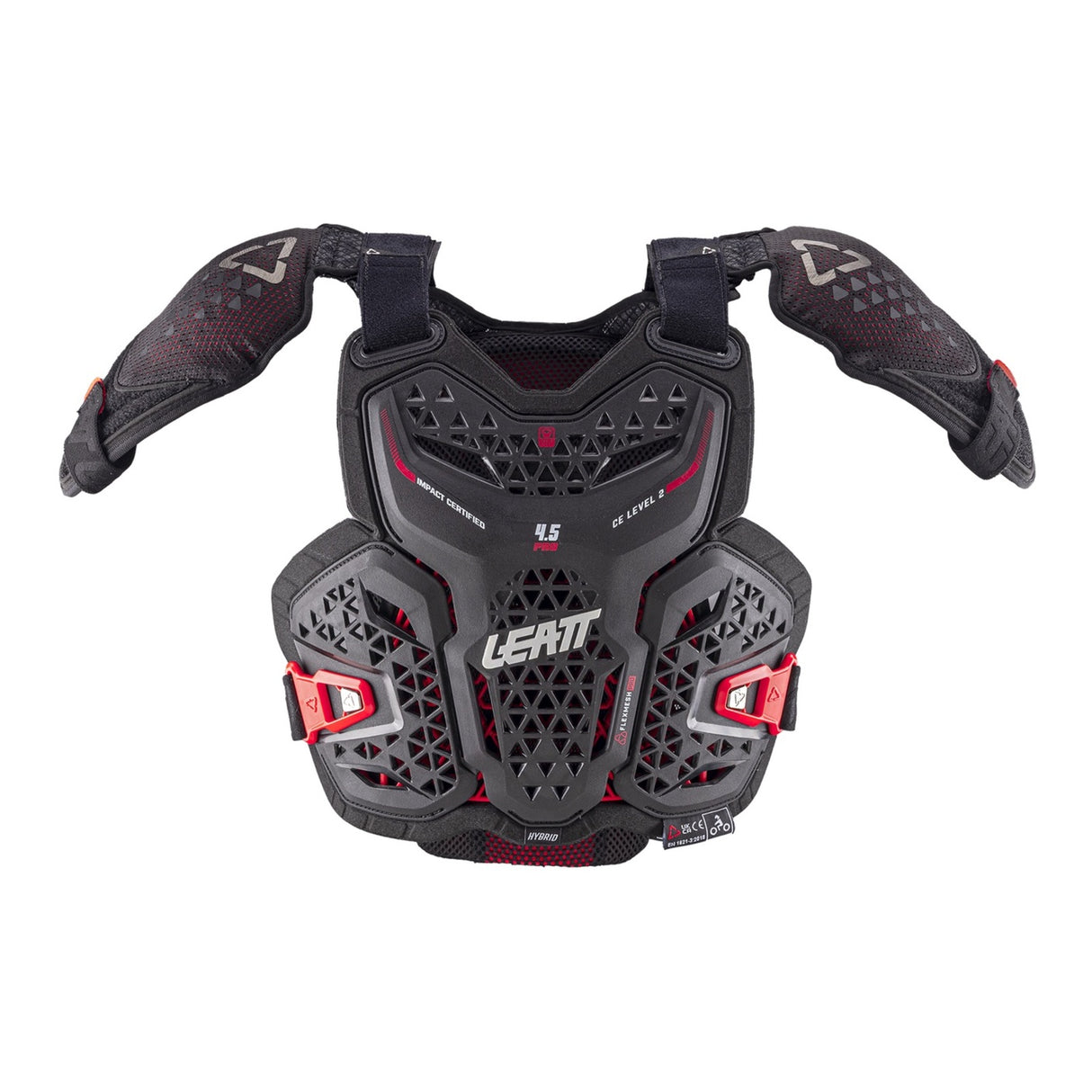 Leatt 4.5 Hybrid Pro Junior Black Chest Protector