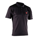 Leatt Team Black Short Sleeve Polo Shirt