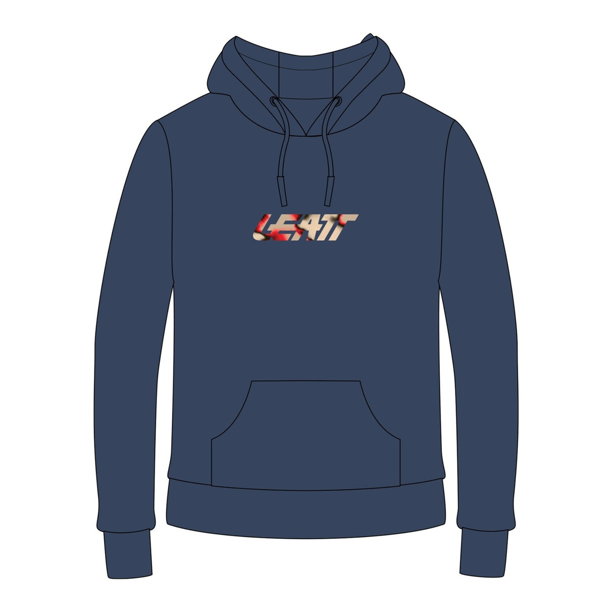 Leatt Core Denim Blue Hoodie