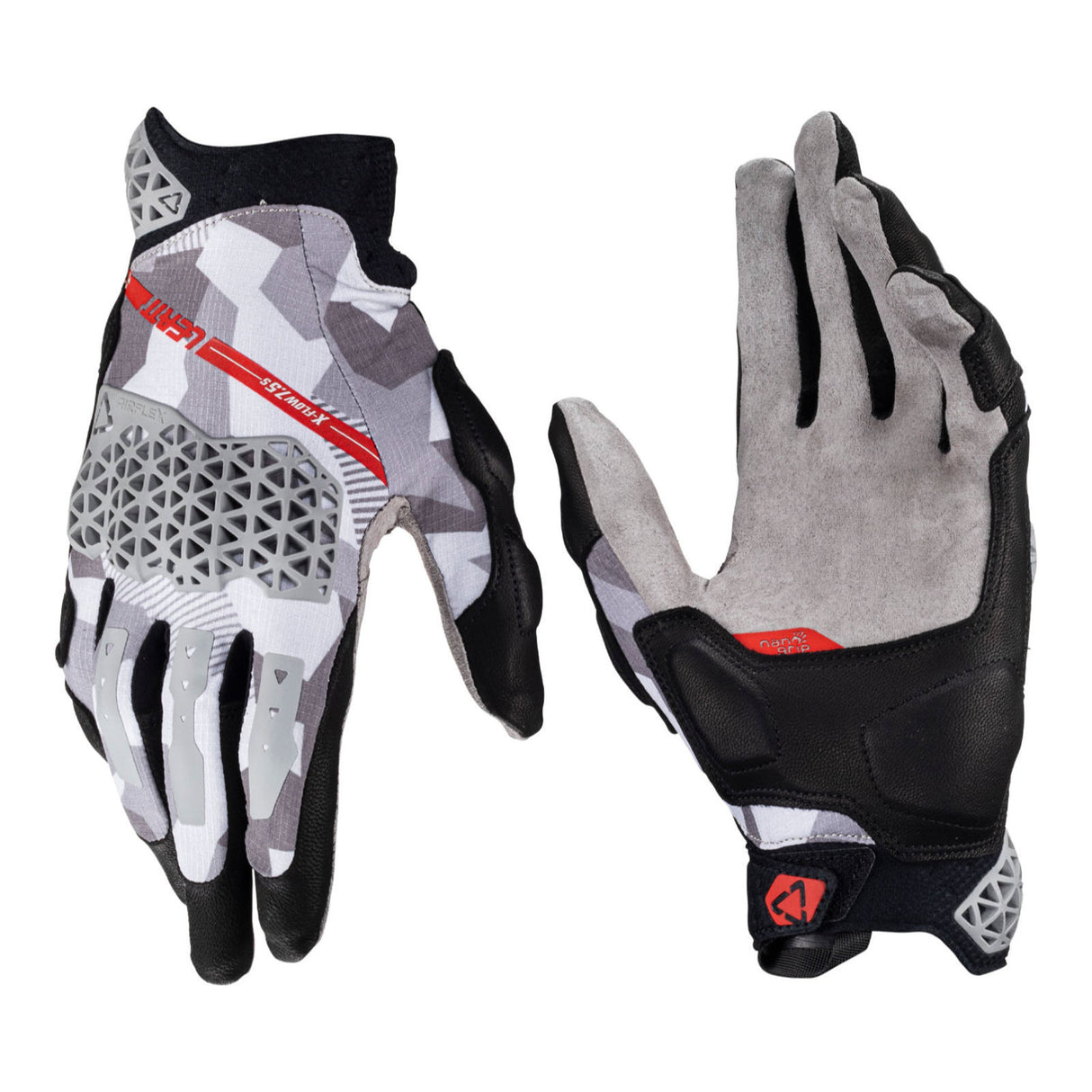 Leatt 7.5 ADV X-Flow Steel Short Gloves