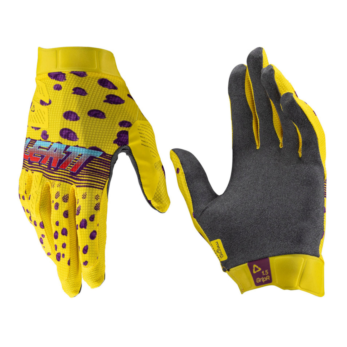 Leatt 2025 1.5 GripR Cheetah Gloves