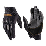 Leatt 5.5 ADV SubZero Stealth Black/Grey Short Gloves