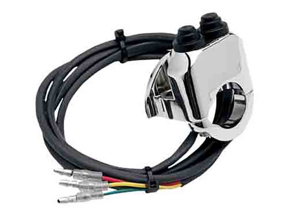 Legend LEG-0616-0207 Handlebar Control Switch Chrome for 1" or 1-1/4" Bars Running Air Suspension