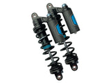 Legend LEG-1310-1890 REVO ARC Piggyback Suspension 13" Adjustable Rear Shock Absorbers Black for Dyna 91-17