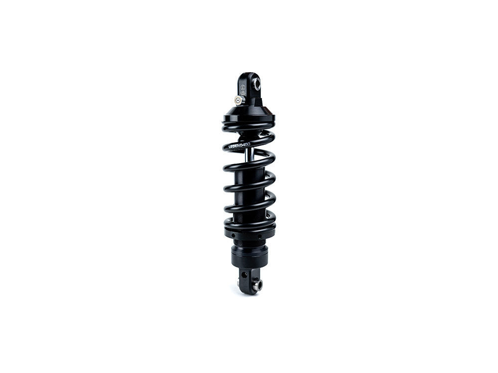 Legend LEG-1310-2249 REVO-A Series 13" Adjustable Rear Shock Absorbers Black for Softail 18-Up