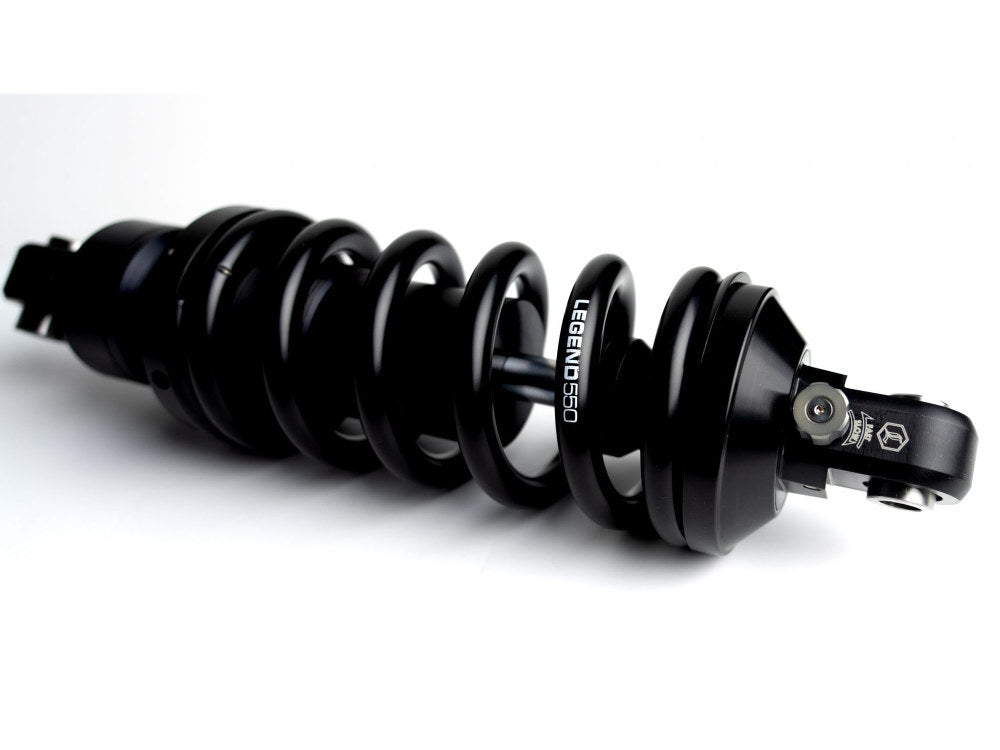 Legend LEG-1310-2249 REVO-A Series 13" Adjustable Rear Shock Absorbers Black for Softail 18-Up