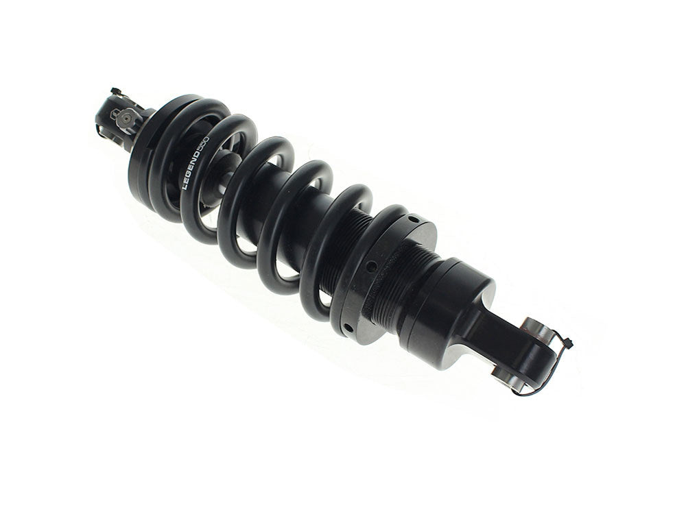 Legend LEG-1310-2314 REVO-A Series 12.5" Adjustable Heavy Duty Rear Shock Absorbers Black for Softail 18-Up