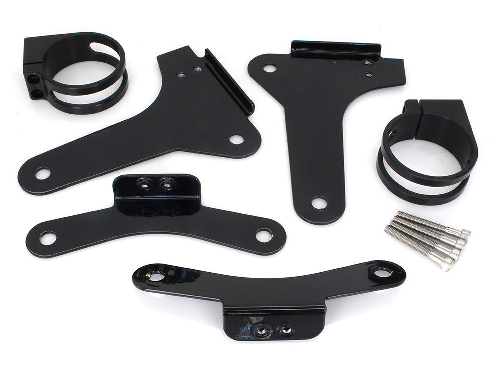 Legend LEG-1313-0167 REVO ARC Remote Reservoir External Mounting Brackets for Touring 14-Up