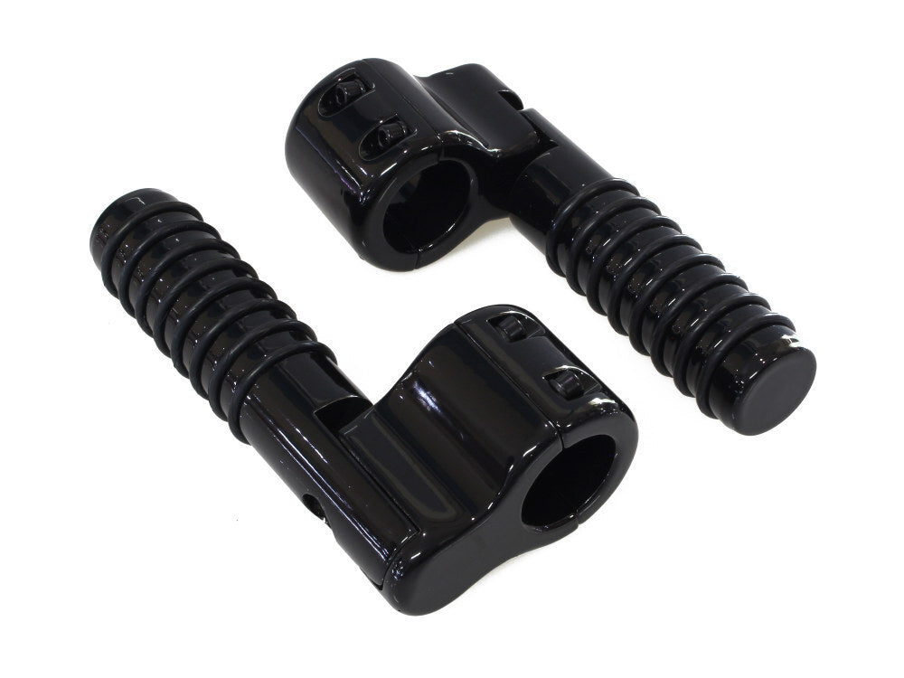 Lindby LIN-BL-810 1-1/4" Clamp On Linbar Highway Pegs Black