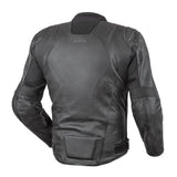 Rjays Rush Black Perforated Leather Jacket