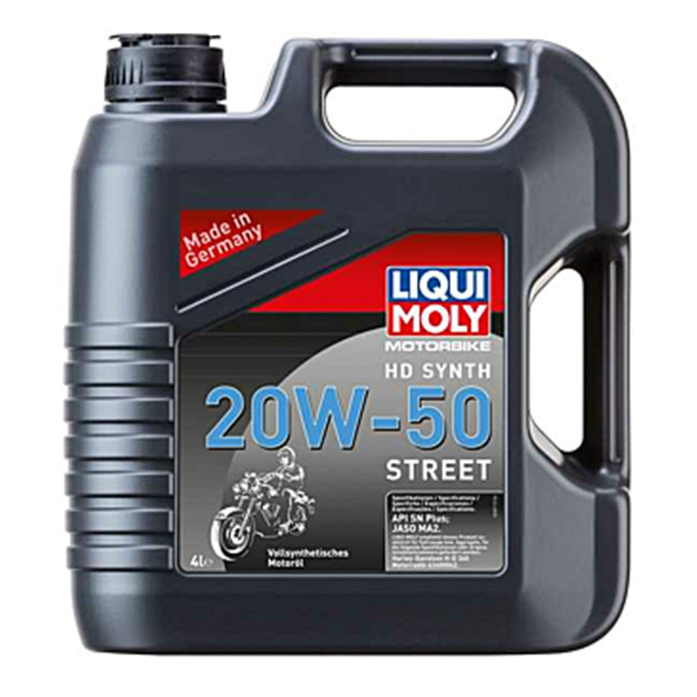 Liqui Moly 4T Full Synthetic H-D 20W-50 Street Engine Oil 4L