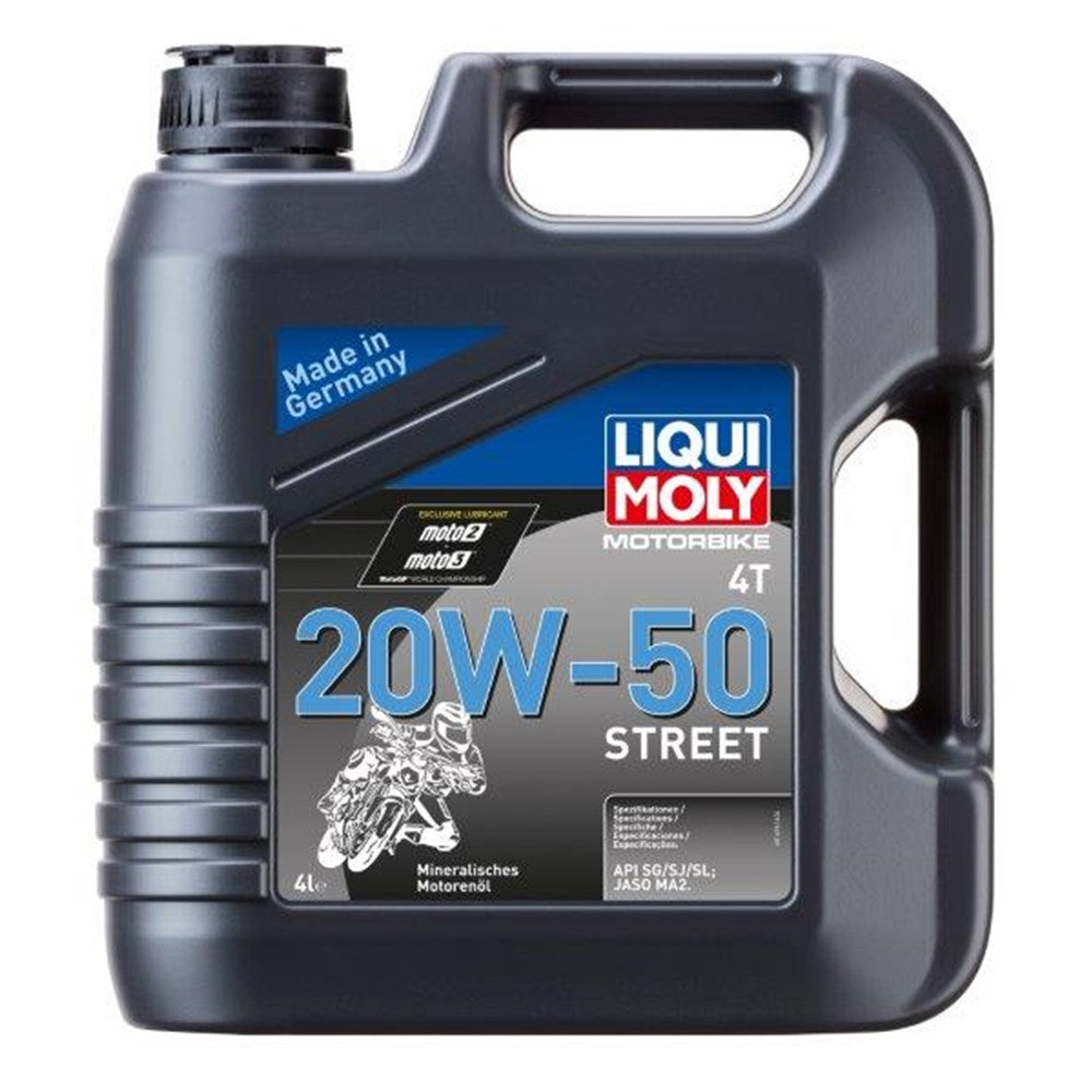 Liqui Moly 4T Mineral 20W-50 Street Engine Oil 4L