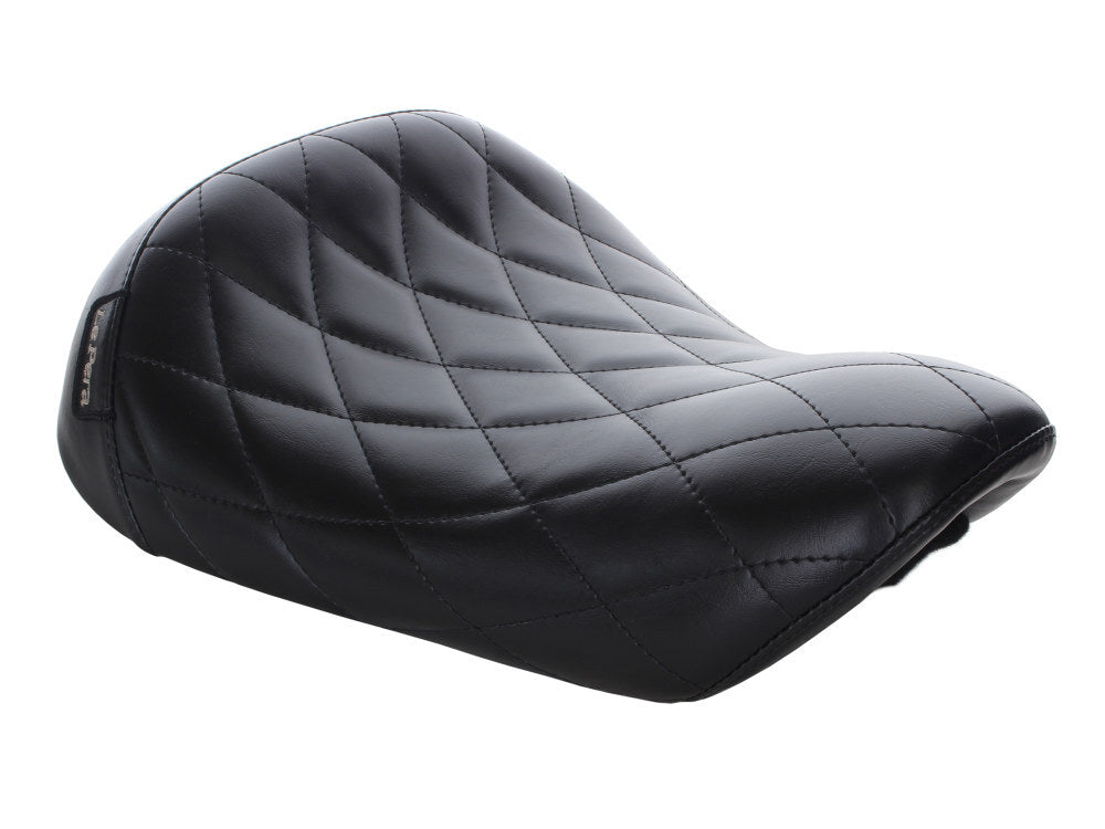 LePera Seats LP-LF-006DM Bare Bones Solo Seat w/Diamond Stitch for Sportster 04-06 & 10-21 w/3.3 Gallon Fuel Tank