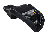 LePera Seats LP-LK-591DD Kickflip Dual Seat w/Black Double Diamond Stitch for Dyna 06-17