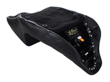 LePera Seats LP-LK-597DD Kickflip Dual Seat w/Black Double Diamond Stitch for Touring 08-23