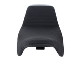 LePera Seats LP-LK-597PTGP Kickflip Dual Seat w/Pleated Gripper Tape for Touring 08-23