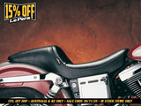 LePera LP-LN-510 Daytona Sport Dual Seat Smooth for Harley-Davidson Dyna 96-03