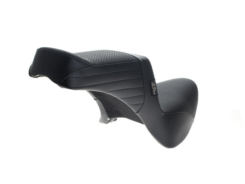 LePera Seats LP-LN-580BW TailWhip Dual Seat w/Basket Weave Stitch for Softail 84-99