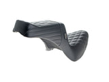LePera Seats LP-LN-580DD TailWhip Dual Seat w/Double Diamond Stitch for Softail 84-99