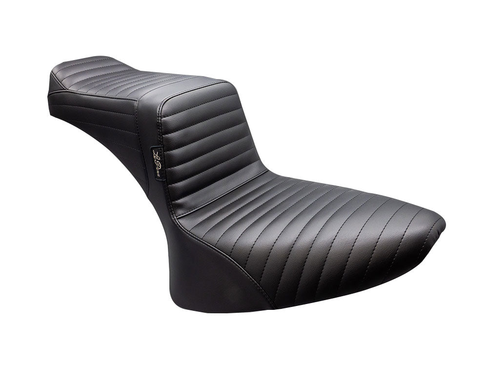 LePera Seats LP-LN-580PT TailWhip Dual Seat w/Pleated Stitch for Softail 84-99
