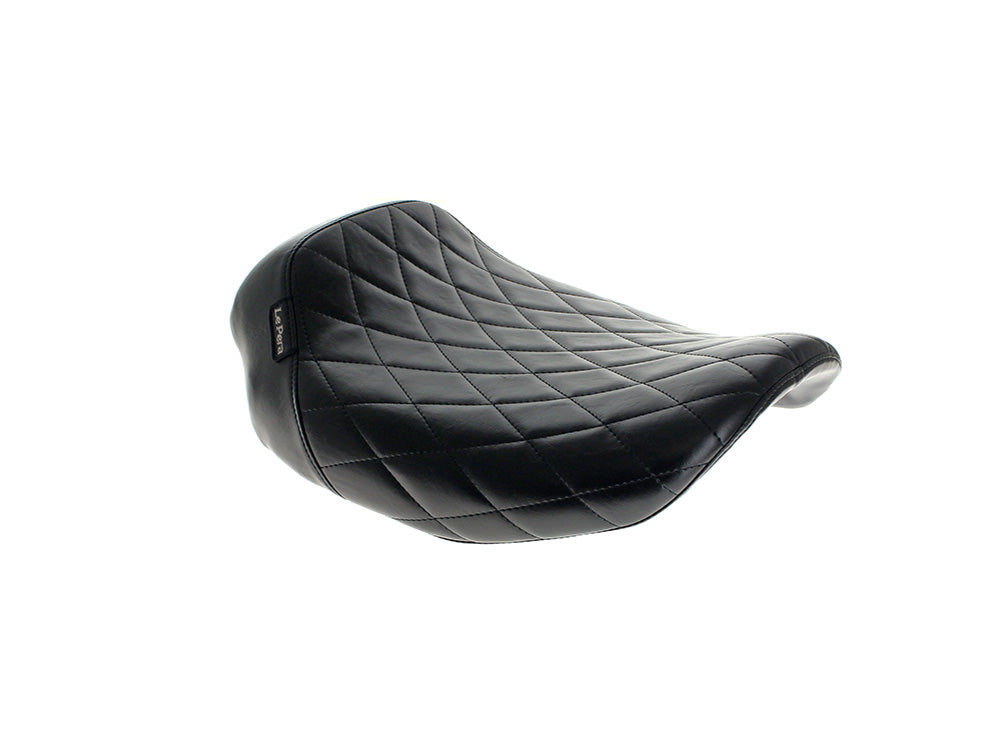 LePera LP-LV-005DM Bare Bones Solo Seat w/Diamond Stitching for Harley-Davidson CVO Touring 23-Up/Street Glide/Road Glide 24-Up/Touring 25-Up