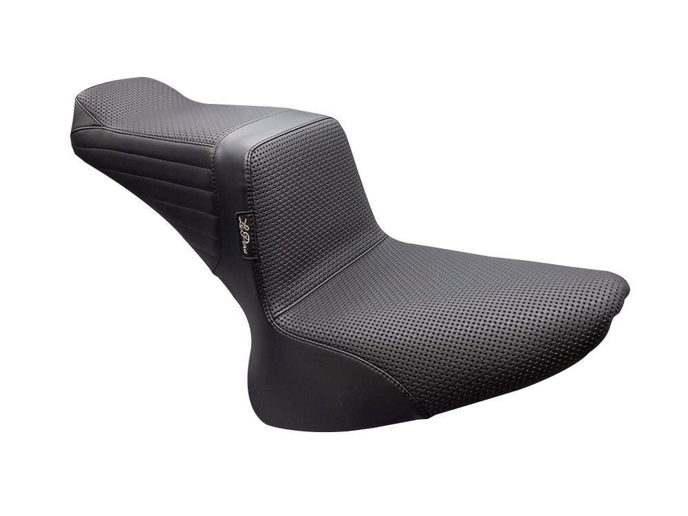 LePera Seats LP-LX-580BW TailWhip Dual Seat w/Basket Weave Stitch for Softail 00-17 w/130 or 150 OEM Rear Tyre