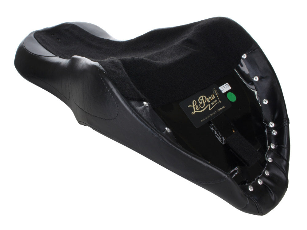 LePera Seats LP-LY-910 Maverick Dual Seat w/Stitch for Softail Slim/Street Bob 18-Up/Standard 20-Up