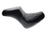 LePera Seats LP-LYF-590DD KickFlip Dual Seat w/Black Diamond Stitch for Fat Bob 18-Up/Breakout 23-Up