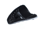 LePera LP-LYO-007DD Bare Bones Solo Seat w/Black Double Diamond Stitch for Harley-Davidson Fat Boy 18-Up/Breakout 23-Up