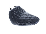 LePera LP-LYO-007DD Bare Bones Solo Seat w/Black Double Diamond Stitch for Harley-Davidson Fat Boy 18-Up/Breakout 23-Up