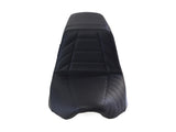 LePera LP-LYR-590TRKPT KickFlip Dual Seat w/Track Pleat Seating for Sport Glide/Low Rider 18-Up/Low Rider S 20-Up