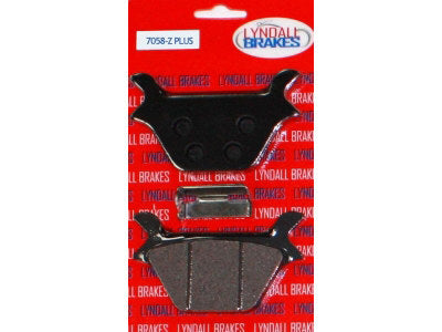 Lyndall Racing Brakes LRB-7058-Z Z-Plus Brake Pads for Rear on Big Twin/Sportster 87-99