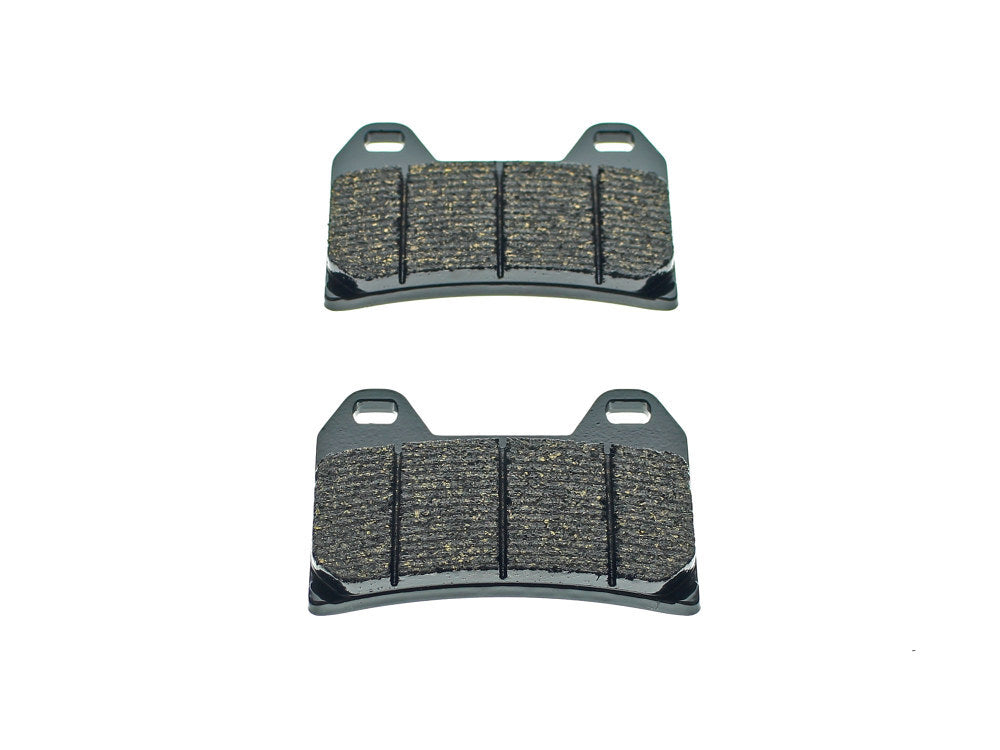 Lyndall Racing Brakes LRB-7174-G Gold-Plus Brake Pads for Rear on Softail 87-07 w/Performance Machine Integrated Caliper