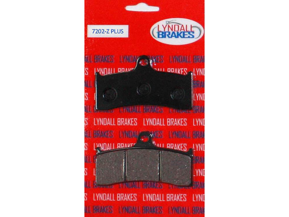 Lyndall Racing Brakes LRB-7202-Z Z-Plus Brake Pads for Performance Machine 112x6B Calipers