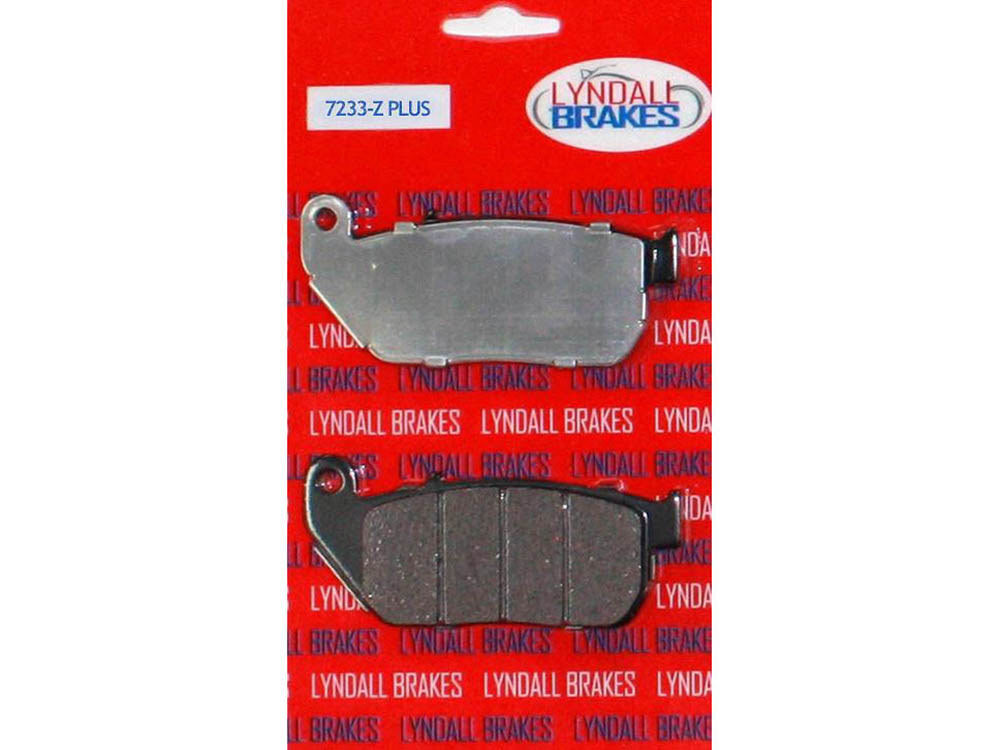 Lyndall Racing Brakes LRB-7233-Z Z-Plus Brake Pads for Front on Sportster 04-13