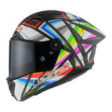 LS2 FF805 Thunder Carbon GP Aero Flash Black Helmet