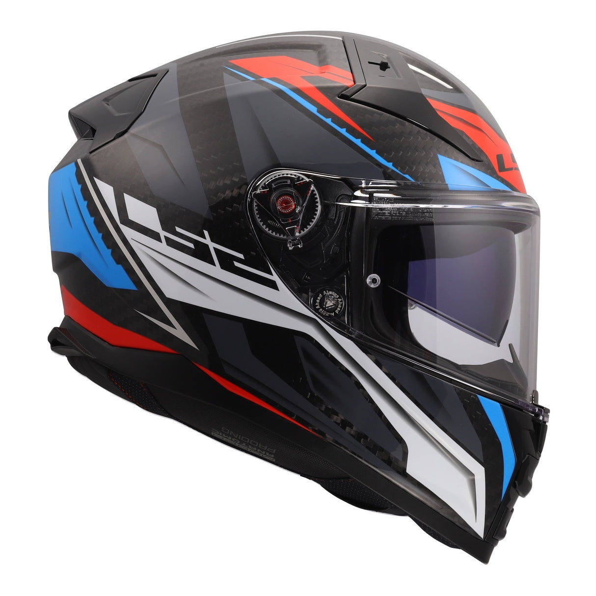 LS2 FF811 Vector II Carbon Savage White/Blue/Red Helmet