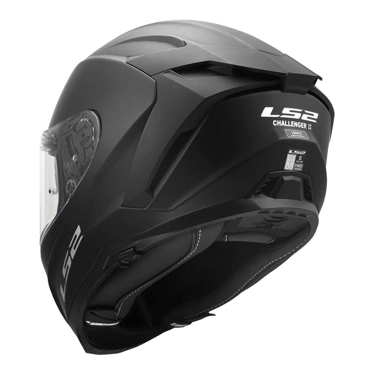 LS2 FF817 Challenger II Solid Matte Black Helmet