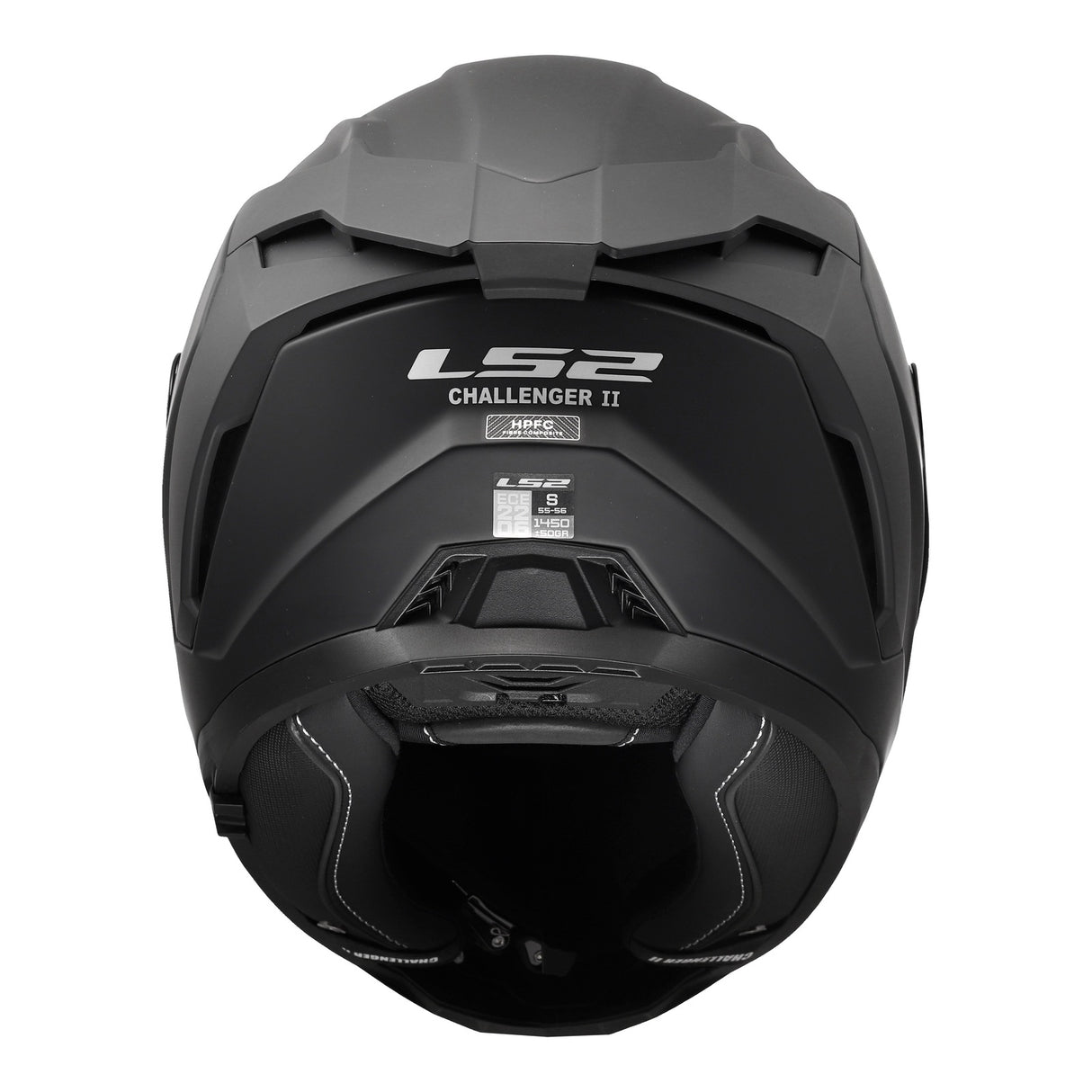 LS2 FF817 Challenger II Solid Matte Black Helmet