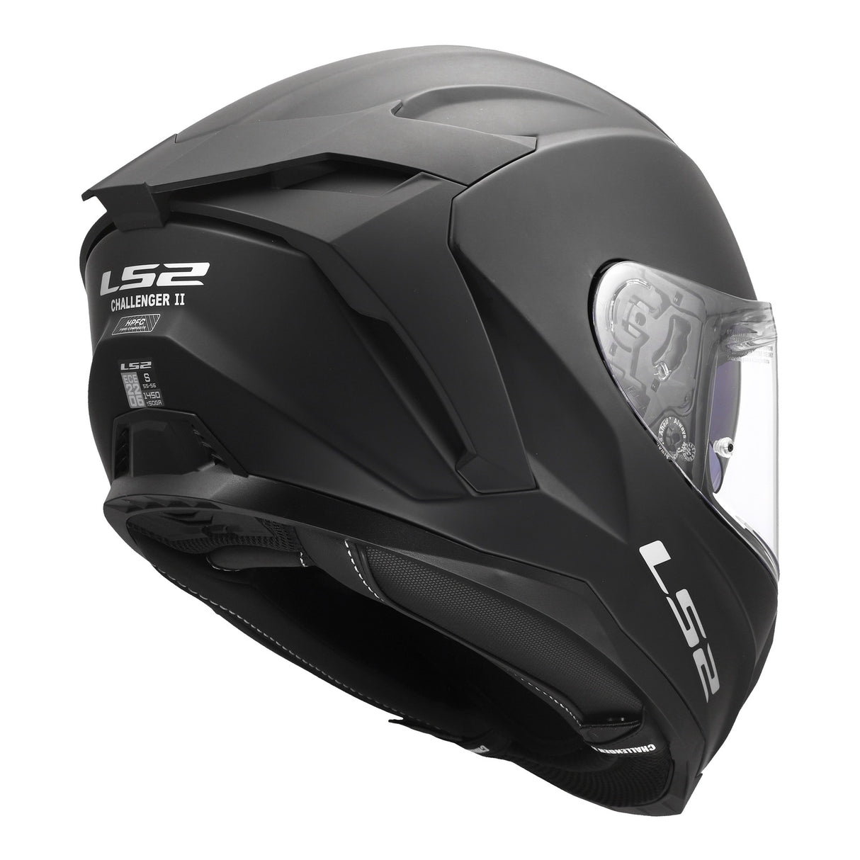 LS2 FF817 Challenger II Solid Matte Black Helmet